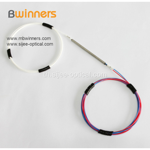 1X2 ท่อเหล็ก Fbt Splitter Coupler